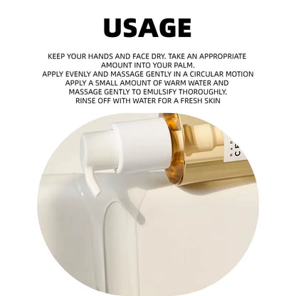 Korean Centella Cleansing Oil Facial Makeup Remover Moisturizing Face Cleansing Oil Shrink Pores Removal Oil Skincare Products